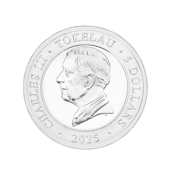 1oz ABC Fine Silver 999.9 Untamed Landscapes "KANGAROO" Coin (Loose) - Image 2